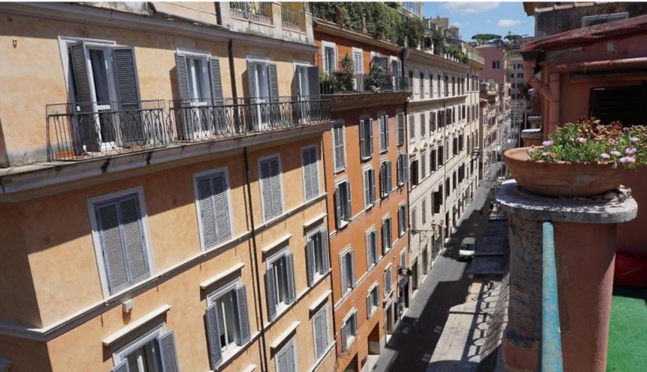 Appartement Terrazzo Frattina à Rome Extérieur photo